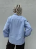 Bluse - Aarhus Stripe - Stribet Blå/Hvid - Gaspar