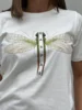 T-Shirt - Tokyo - Hvid/Grøn - Gaspar
