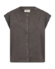 Vest - FQkatie - Brun Melange - FREEQUENT