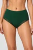 Trusser - Feline Rib Midi - Verde Scuro - Tim & Simonsen