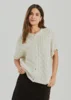 Vest - Strik - FQcathy - Sand - FREEQUENT