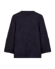 Cardigan - Strik - FQgrslulu - Lilla - FREEQUENT