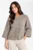 Cardigan - Strik  - FQgrslulu - Beige - FREEQUENT