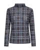 Meshbluse - FQplady - Ternet/Blå - FREEQUENT