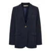 Blazer - Dusk - Navy/Nålestribet - MARTA du Chateau