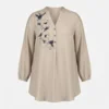 Tunika - Clarina - Navy/Sand - PONT NEUF