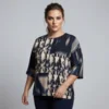Bluse - Medigan - Navy - PONT NEUF