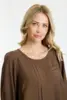 Bluse - Goldi - Brun - IN FRONT