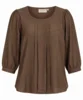 Bluse - Goldi - Brun - IN FRONT