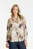 Skjorte - Cordelia - Cream/Brun - IN FRONT