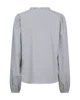 Bluse - FQfriva - Off White/Sort - FREEQUENT