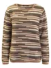 Pullover - Strik - 360-40066 - Brun/Beige/Sort - Signature