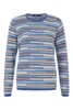 Pullover - Strik - 360-40066 - Brun/Beige/Blå - Signature