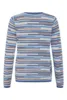 Pullover - Strik - 360-40066 - Brun/Beige/Blå - Signature