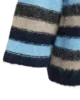 Pullover - Strik - FQgrslulu - Stribet Blå/Sand - FREEQUENT