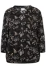 Bluse- Ze-Heleen - Brun/Sort - ZE-ZE