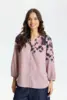 Skjorte - Poet - Rosa/Navy - iN FRONT