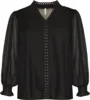 Bluse - Leanna - Sort - Cassiopeia