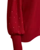 Pullover - Strik - FQDotka - Rød - FREEQUENT