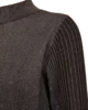 Pullover - Strik - FQBisolo - Brun/Sølv - FREEQUENT