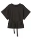 Bluse - Zenta - Brun/Nålestribet - Luxzuz One Two