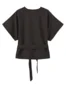 Bluse - Zenta - Brun/Nålestribet - Luxzuz One Two