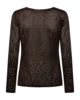 Langærmet T-shirt - FQisby - Brun - FREEQUENT