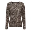 Bluse - Elissa - Brun/Leopard - Marta du Château