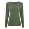 Bluse - Elissa - Armygrøn - Marta du Château