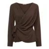 Bluse - Talina - Brun - Marta du Château