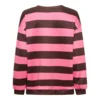 Sweatshirt - Nerina - Brun/Pink - Marta du Château