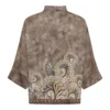 Skjorte - Mirage - Beige/Mønster - Marta du Château