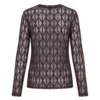 Meshbluse - Segberg - Brun - Luxzuz One Two