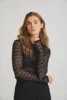 Meshbluse - Segberg - Sort - Luxzuz One Two