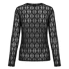 Meshbluse - Segberg - Sort - Luxzuz One Two