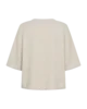 Pullover - Strik - FQGrsmanuela - Beige/Guld - FREEQUENT