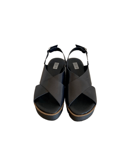 Sandal m. plateau - Negro - - Sandaler