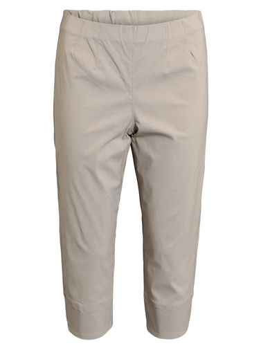 Brandy privat Læsbarhed Capri bukser m. bred elastik i ben - Fea. Grey - Signature