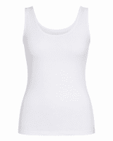 Tanktop - Bambus - Hvid - Trofé