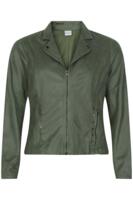 Jakke kort - Mapelina - Moss Green - iN FRONT