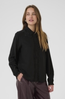 Bluse - CUamanda Asmine - Black - Culture