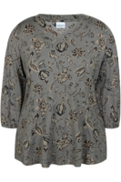 Bluse - Sylva - Stone Green - Zhenzi