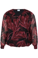 Bluse - Seya - Bordeaux - Zhenzi