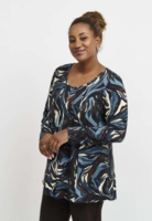 Bluse - PNElvira - Steel Blue - Pont Neuf