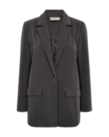 Blazer - FQWidy - Dark Grey Mel/Star Off-White - FREEQUENT