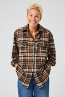 Skjorte - Skovhuggeren - Brown - Lene Beier X Lind