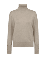 Pullover - Strik - FQKatie - Moonbeam Melange - FREEQUENT