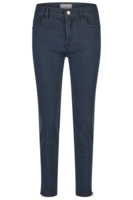 Bukser - Prag - Marineblå m. strib - Anna Montana