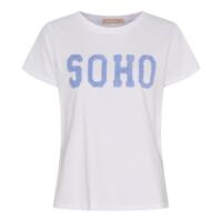 T.shirt - Herdis - White/Sky - Marta du Château