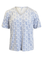 T-shirt - 219986 - Lyseblå/Hvid - CISO